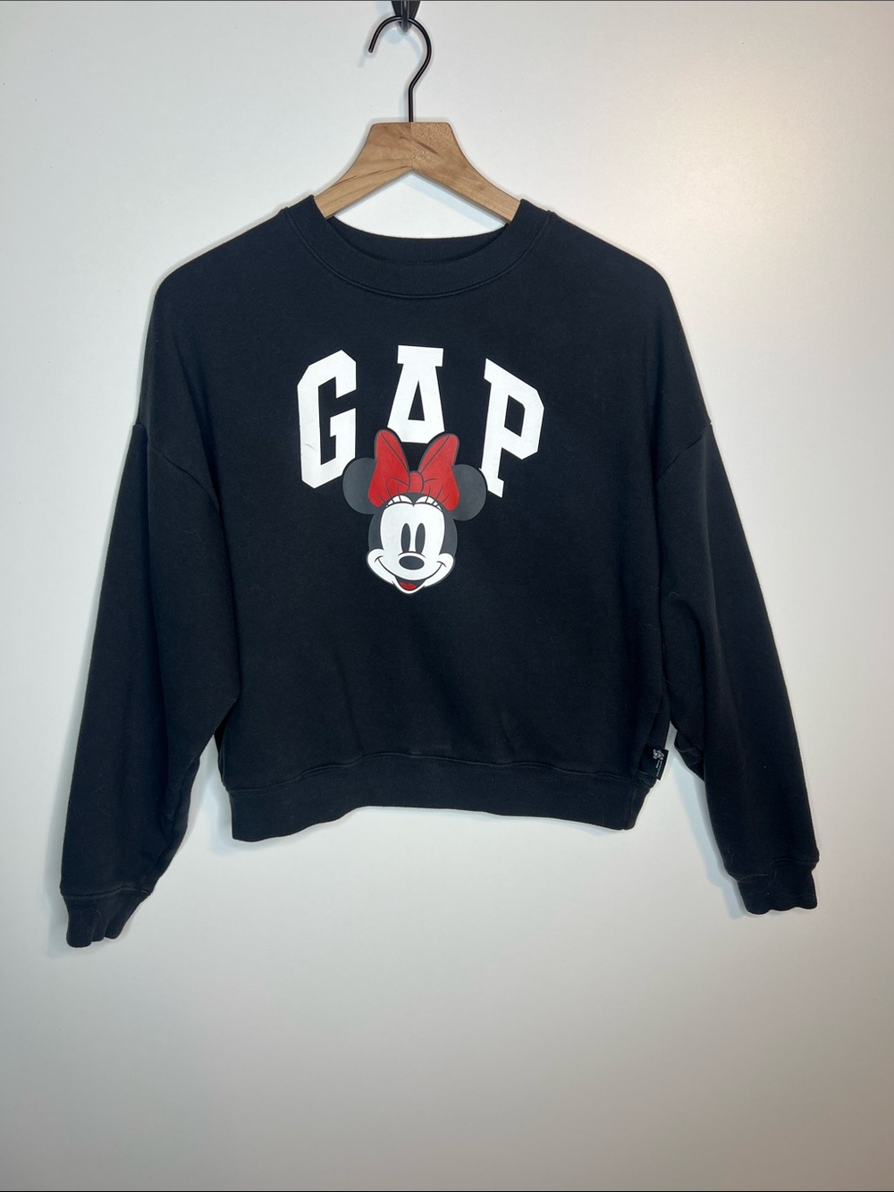 Gap x Disney collab Minnie sweatshirt